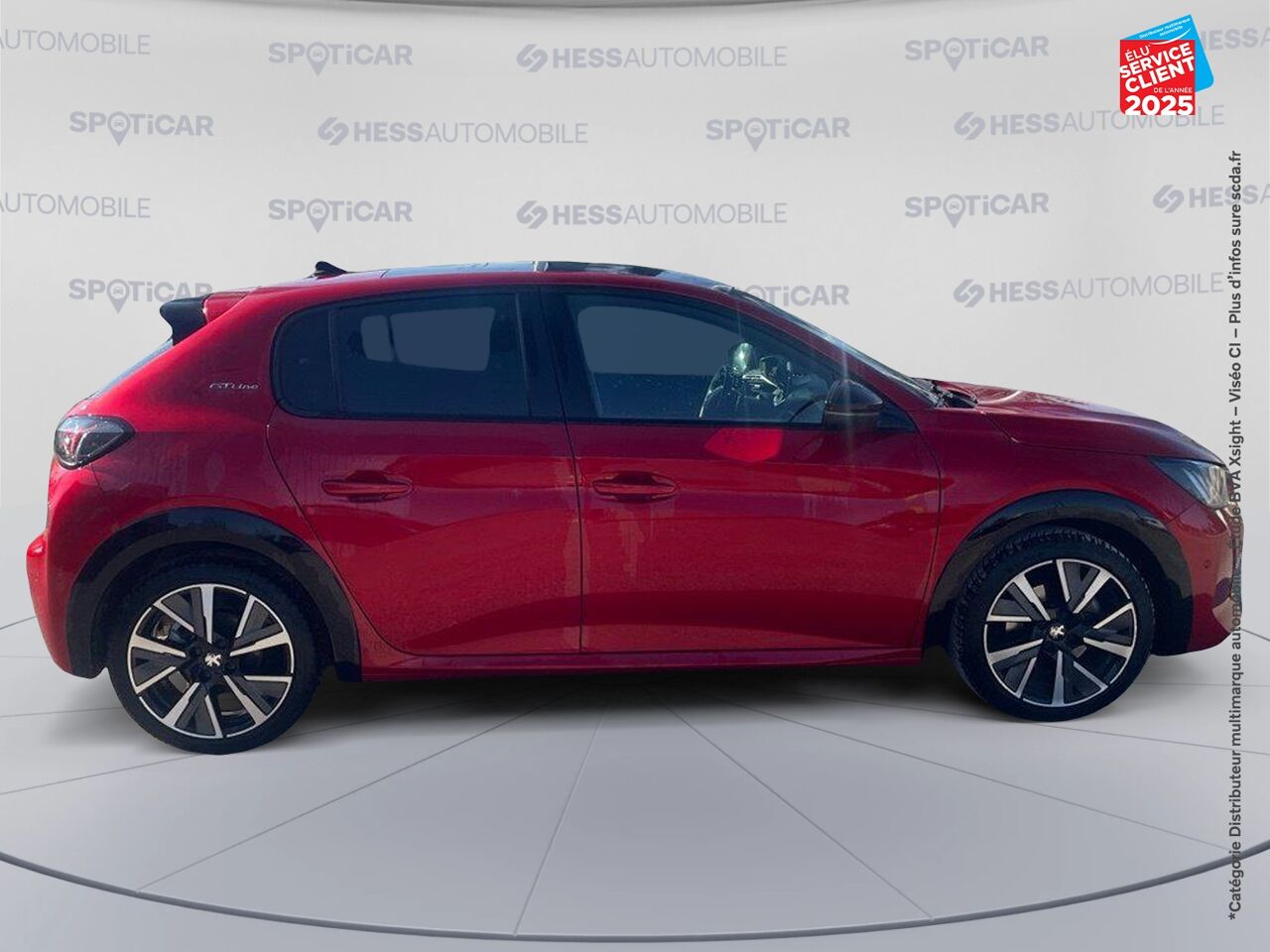Véhicule d'occasion PEUGEOT 208 1.2 PURETECH 100CH S/S GT LINE EAT8 GPS CAMERA chez Opel Verdun