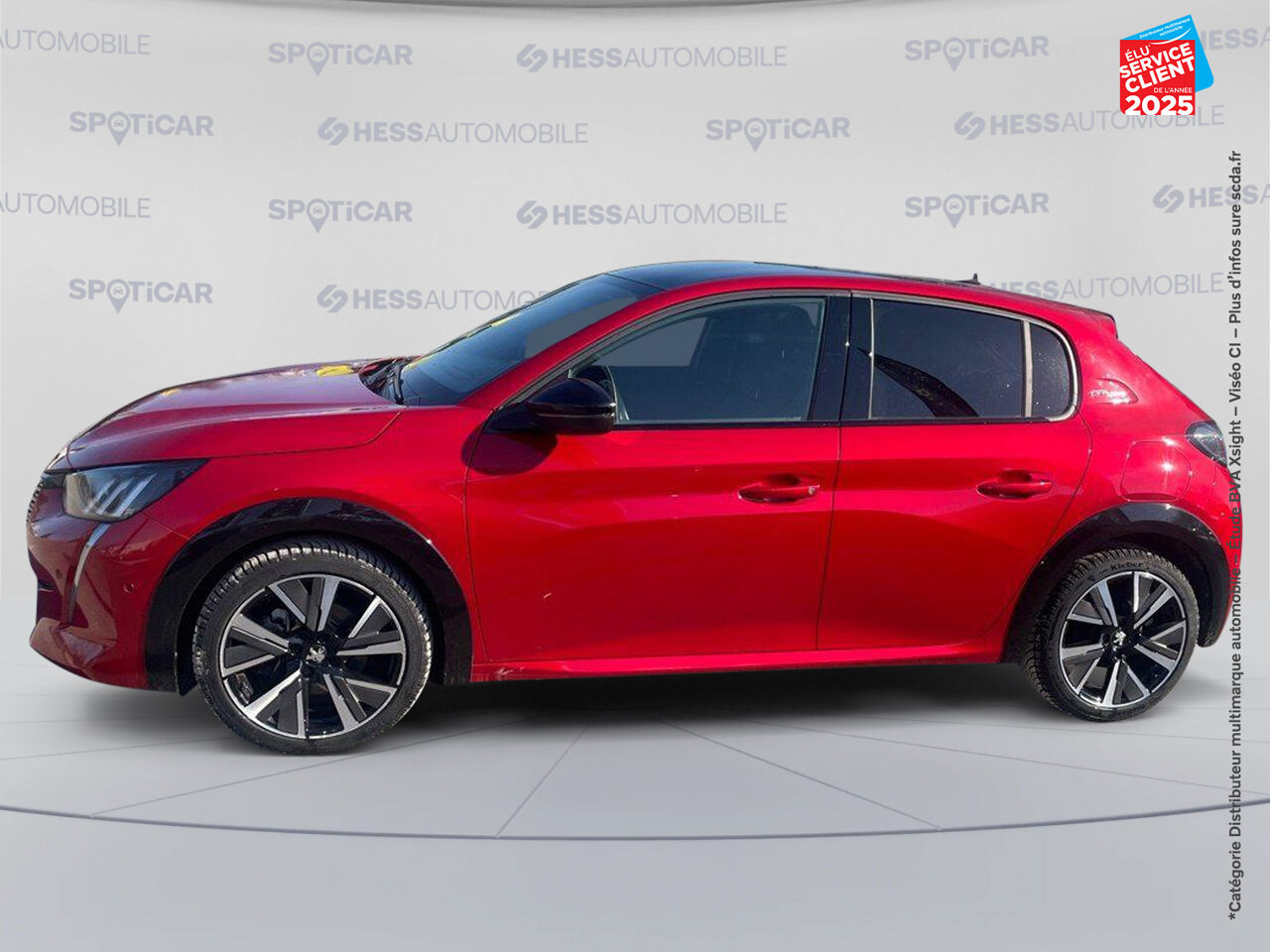 Véhicule d'occasion PEUGEOT 208 1.2 PURETECH 100CH S/S GT LINE EAT8 GPS CAMERA chez Opel Verdun