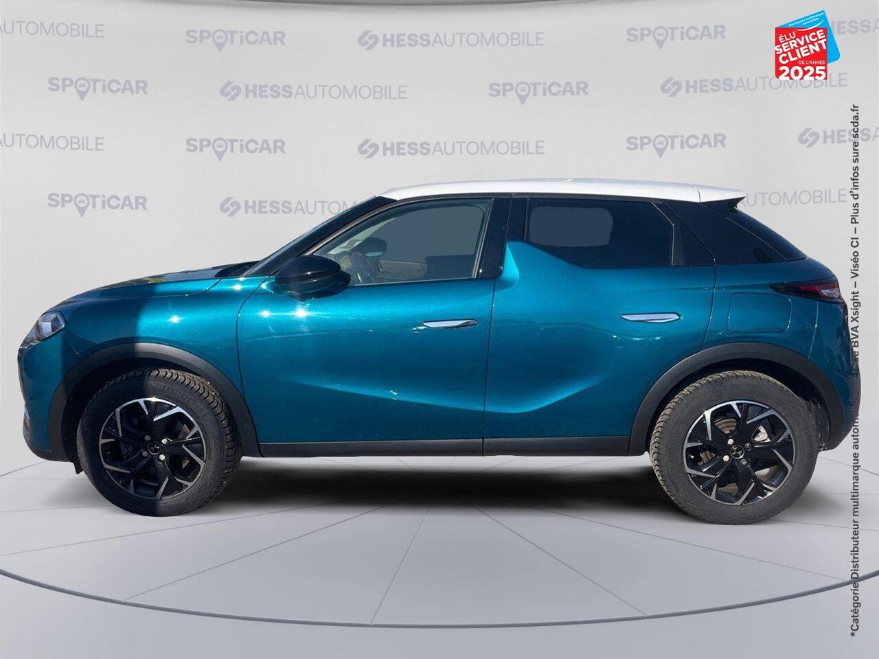 Véhicule d'occasion DS DS 3 CROSSBACK PURETECH 130CH SO CHIC AUTOMATIQUE SIEGES CUIR GPS CAMERA chez Opel Verdun