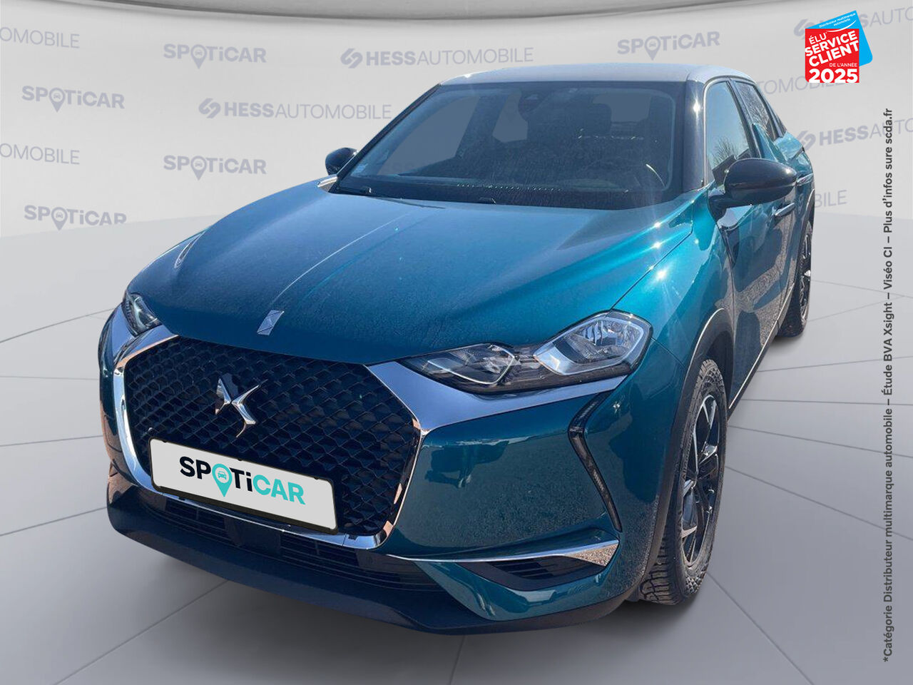 Véhicule d'occasion DS DS 3 CROSSBACK PURETECH 130CH SO CHIC AUTOMATIQUE SIEGES CUIR GPS CAMERA chez Opel Verdun