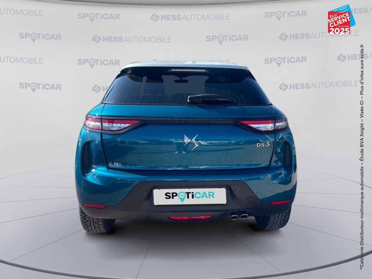 Véhicule d'occasion DS DS 3 CROSSBACK PURETECH 130CH SO CHIC AUTOMATIQUE SIEGES CUIR GPS CAMERA chez Opel Verdun
