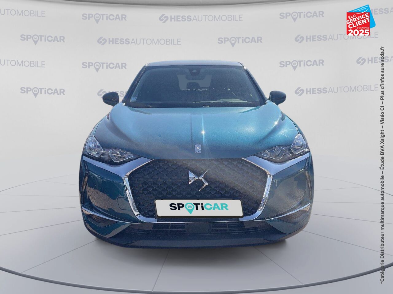 Véhicule d'occasion DS DS 3 CROSSBACK PURETECH 130CH SO CHIC AUTOMATIQUE SIEGES CUIR GPS CAMERA chez Opel Verdun
