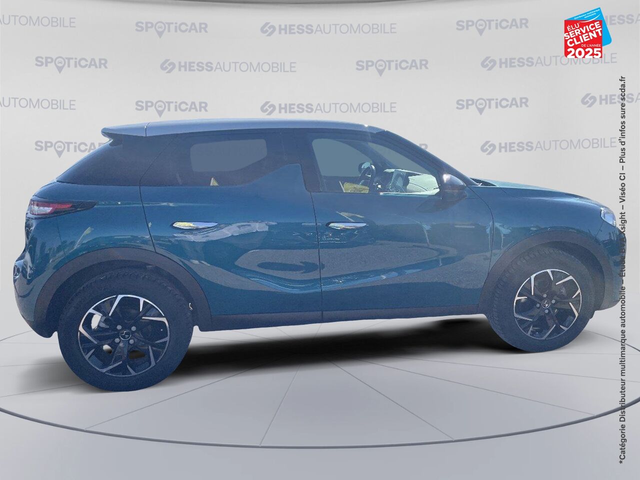 Véhicule d'occasion DS DS 3 CROSSBACK PURETECH 130CH SO CHIC AUTOMATIQUE SIEGES CUIR GPS CAMERA chez Opel Verdun