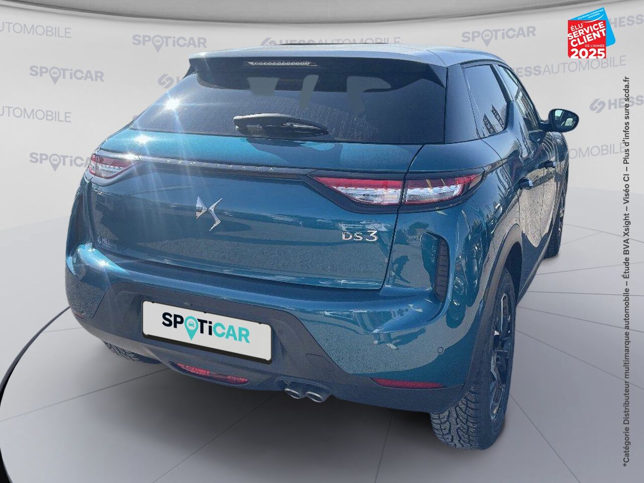Véhicule d'occasion DS DS 3 CROSSBACK PURETECH 130CH SO CHIC AUTOMATIQUE SIEGES CUIR GPS CAMERA chez Opel Verdun