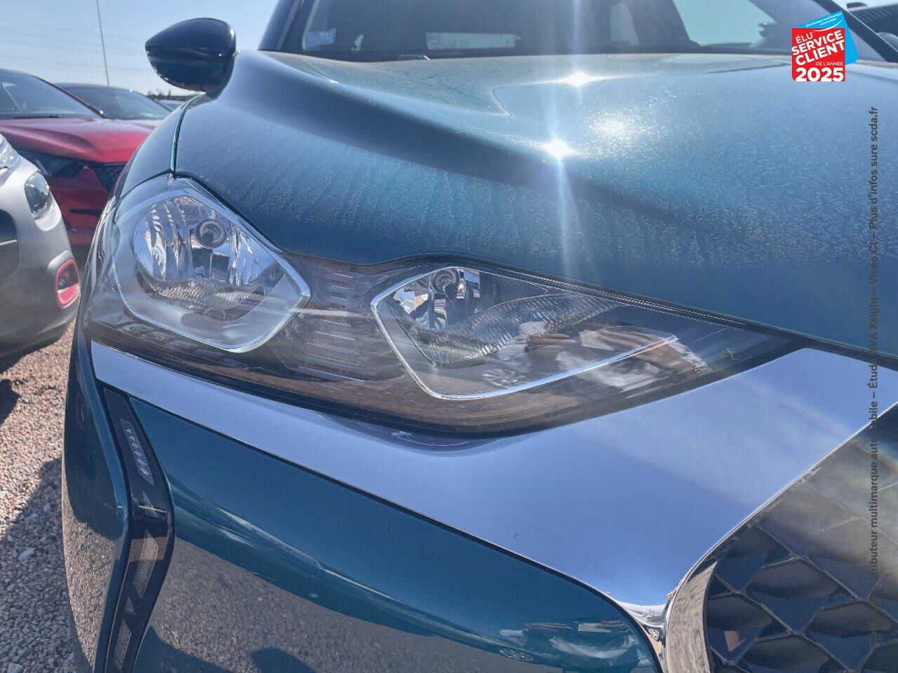 Véhicule d'occasion DS DS 3 CROSSBACK PURETECH 130CH SO CHIC AUTOMATIQUE SIEGES CUIR GPS CAMERA chez Opel Verdun