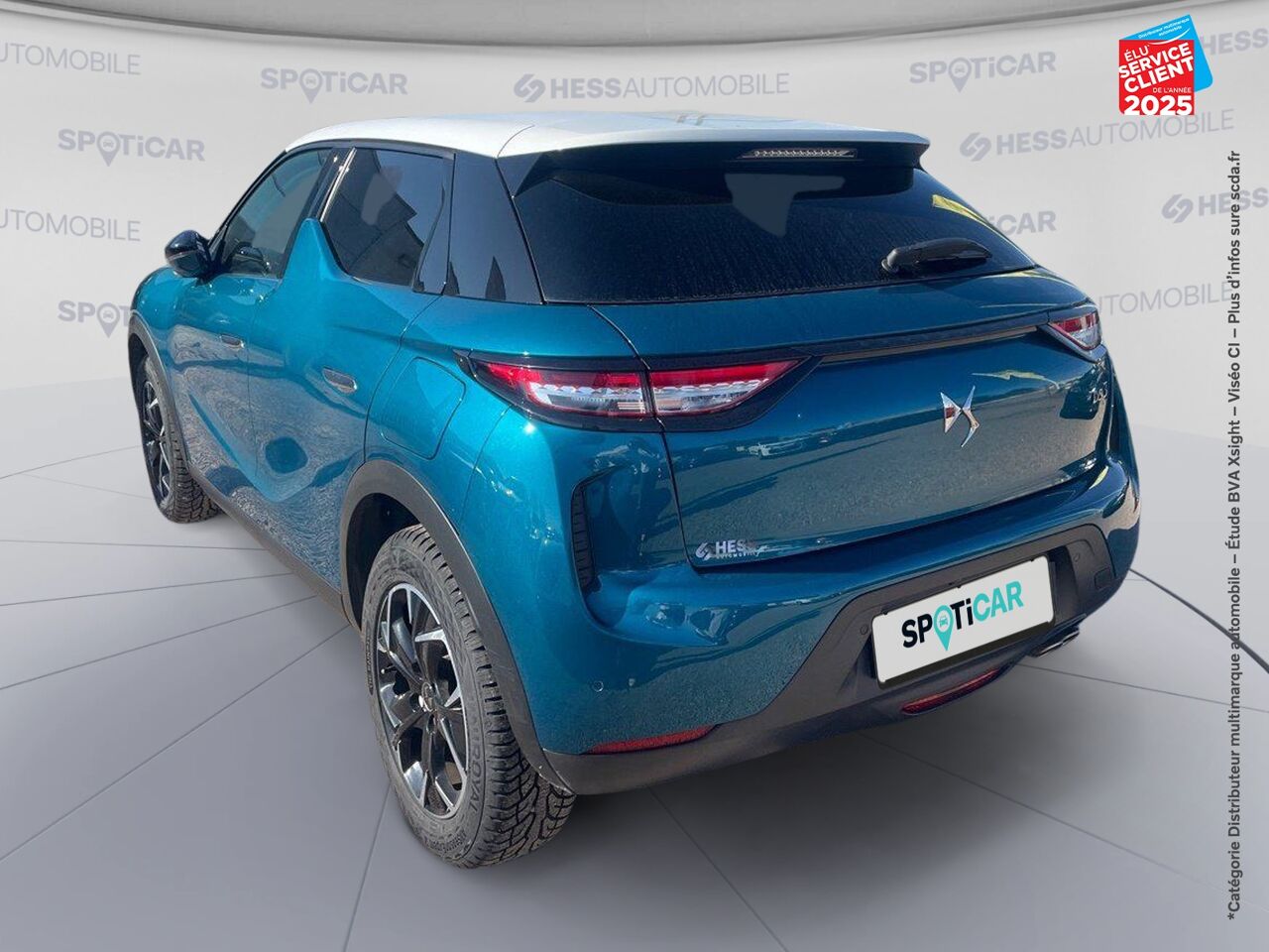 Véhicule d'occasion DS DS 3 CROSSBACK PURETECH 130CH SO CHIC AUTOMATIQUE SIEGES CUIR GPS CAMERA chez Opel Verdun