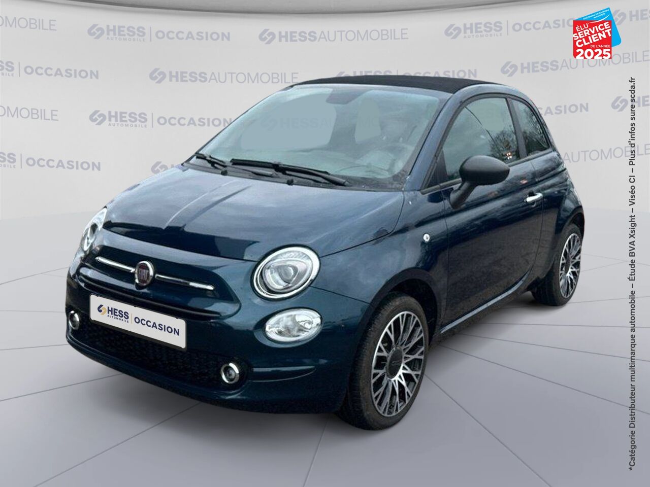 Véhicule d'occasion FIAT 500C 1.0 70CH BSG SS PACK CONFORT chez Opel Bar le Duc