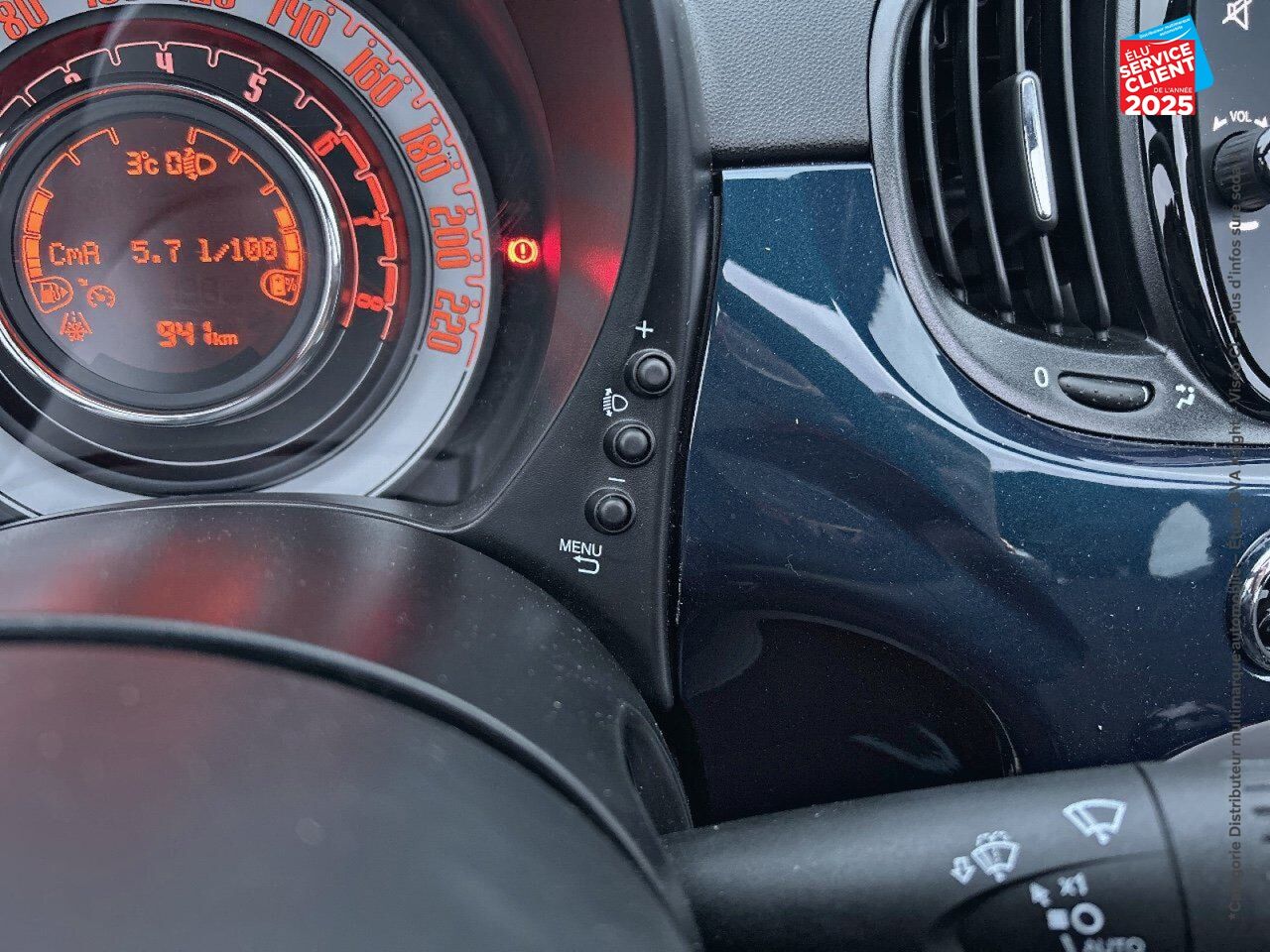 Véhicule d'occasion FIAT 500C 1.0 70CH BSG SS PACK CONFORT chez Opel Bar le Duc
