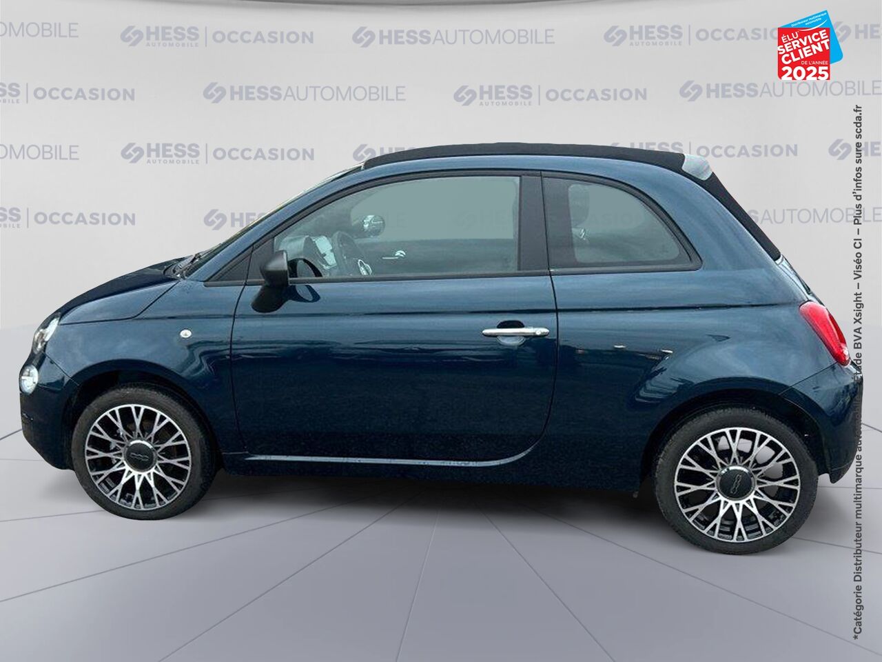 Véhicule d'occasion FIAT 500C 1.0 70CH BSG SS PACK CONFORT chez Opel Bar le Duc