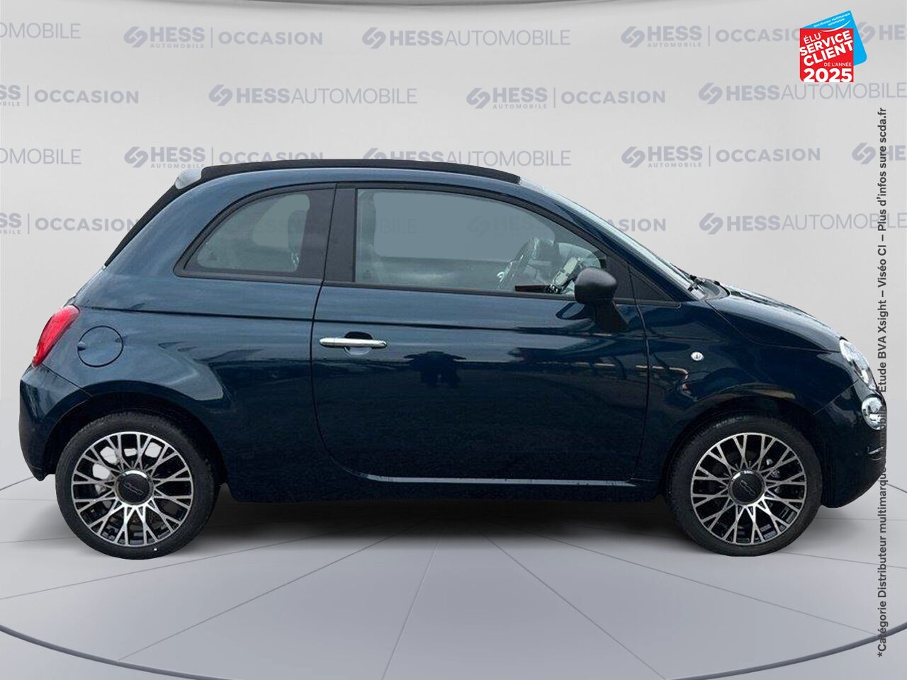 Véhicule d'occasion FIAT 500C 1.0 70CH BSG SS PACK CONFORT chez Opel Bar le Duc