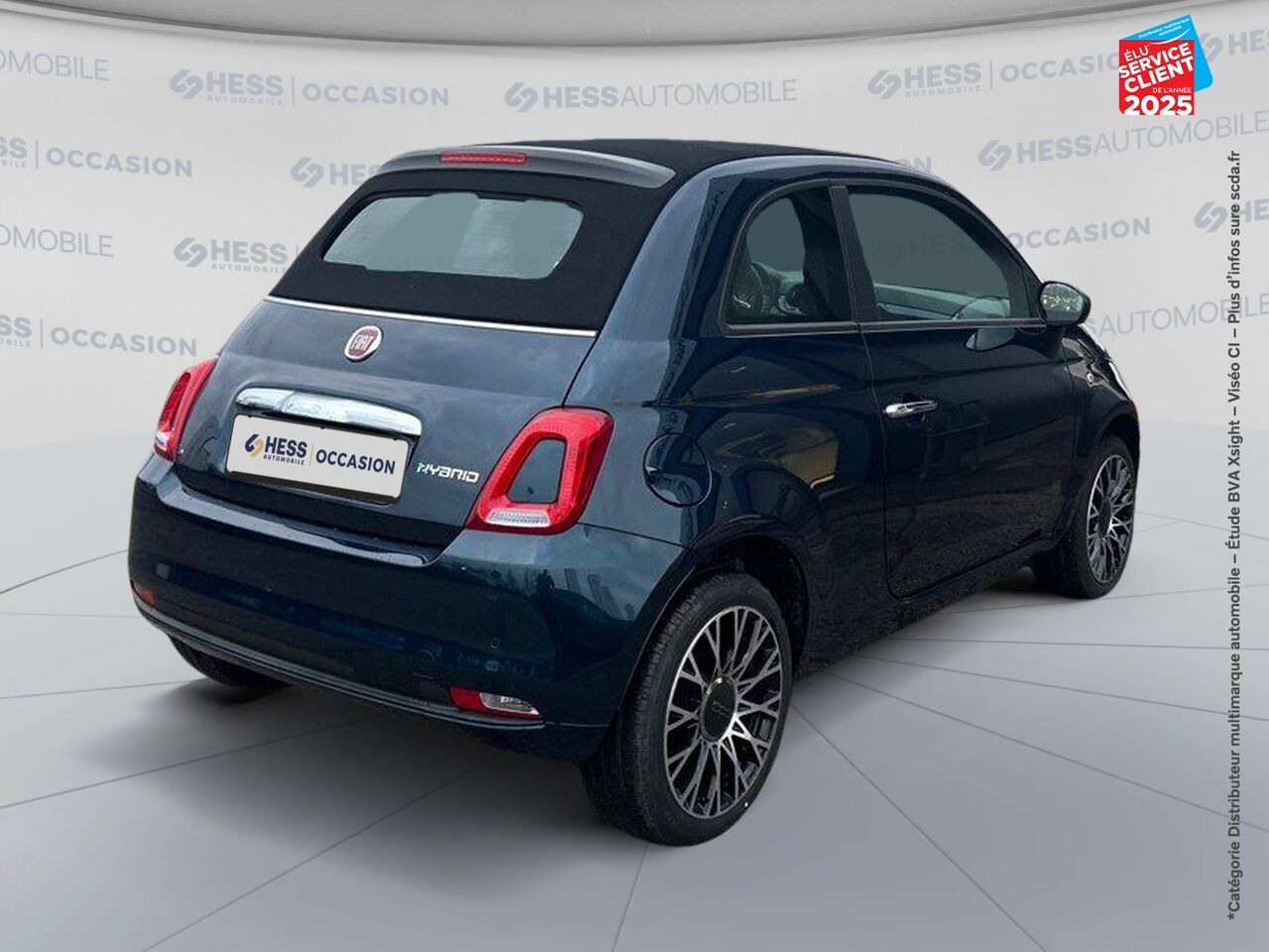 Véhicule d'occasion FIAT 500C 1.0 70CH BSG SS PACK CONFORT chez Opel Bar le Duc