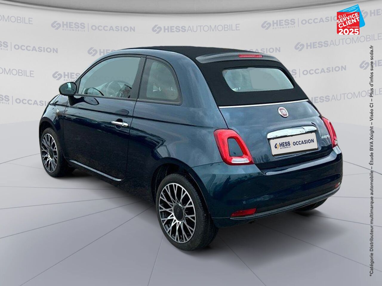 Véhicule d'occasion FIAT 500C 1.0 70CH BSG SS PACK CONFORT chez Opel Bar le Duc