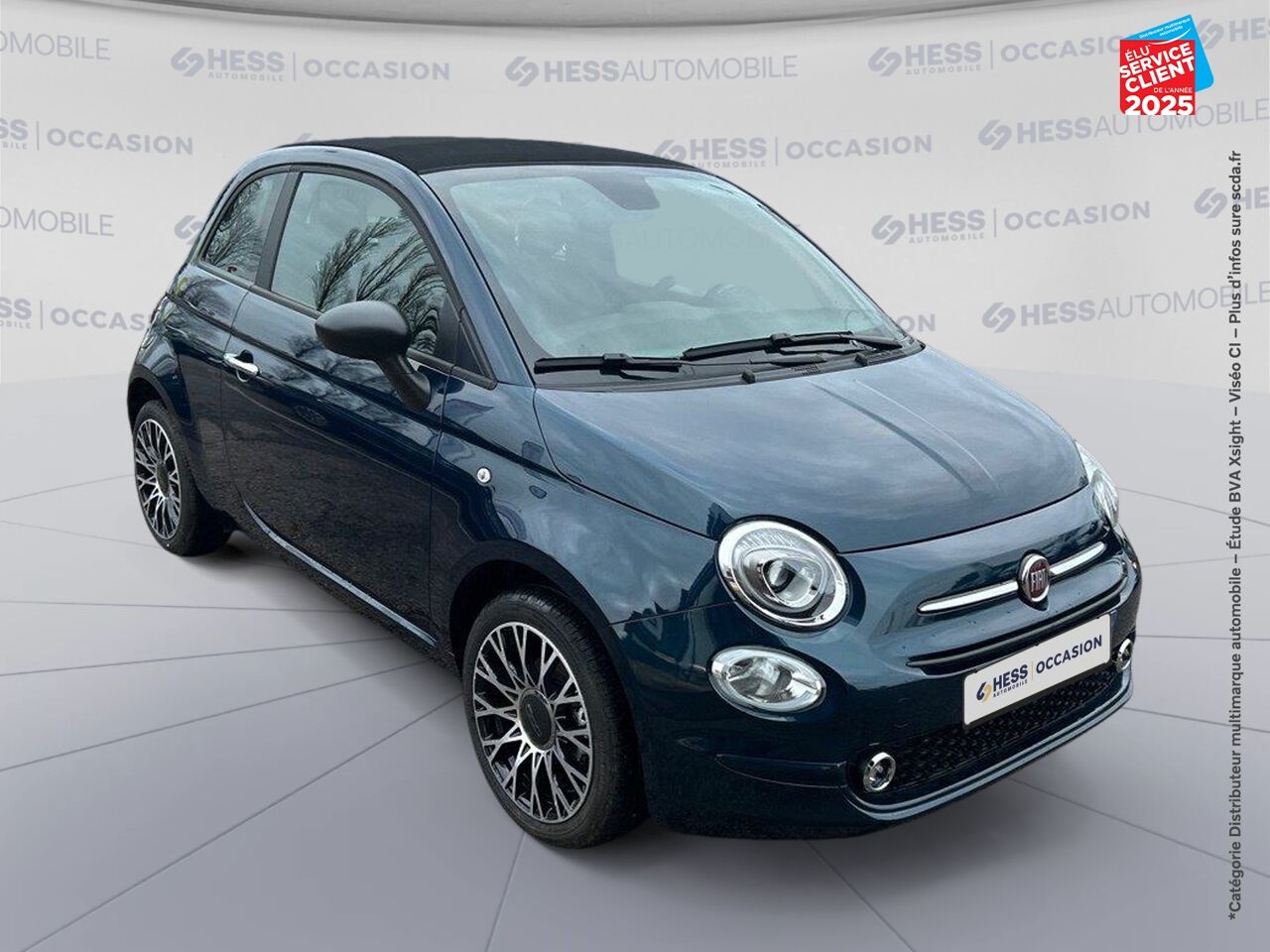 Véhicule d'occasion FIAT 500C 1.0 70CH BSG SS PACK CONFORT chez Opel Bar le Duc