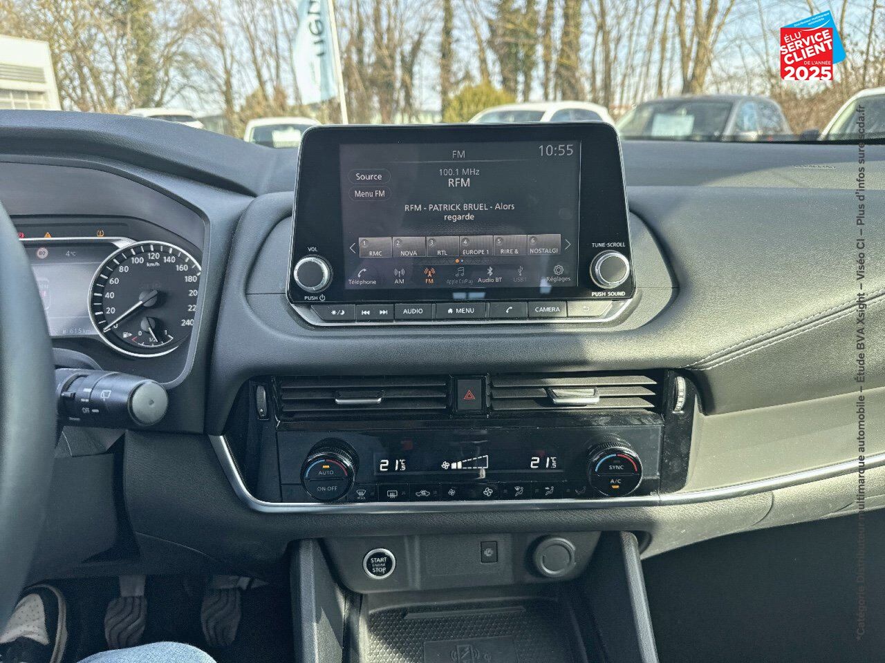 Véhicule d'occasion NISSAN QASHQAI 1.3 MILD HYBRID 140CH BUSINESS EDITION 2022 CAMERA chez Nissan Qashqai occasion