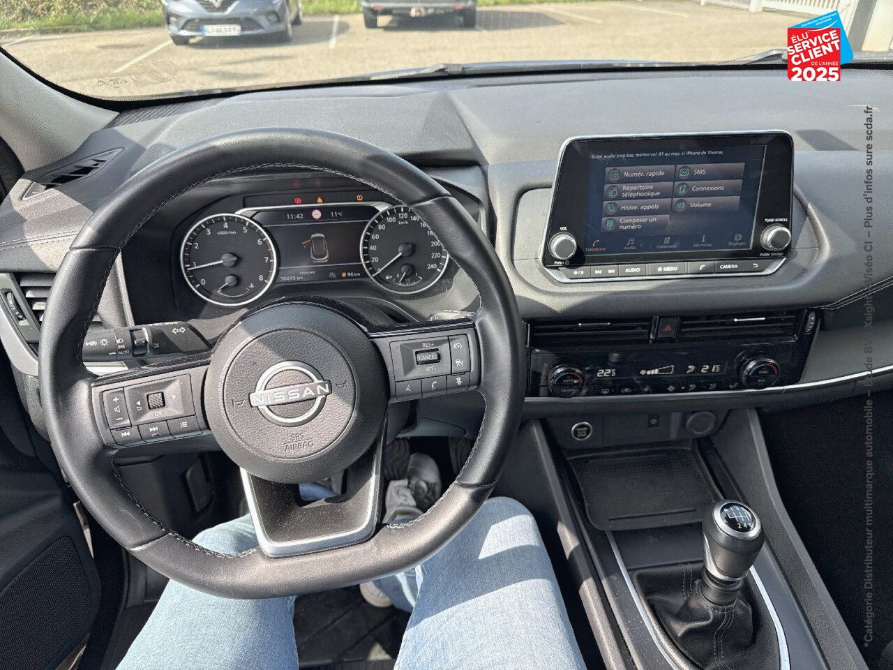 Véhicule d'occasion NISSAN QASHQAI 1.3 MILD HYBRID 140CH BUSINESS EDITION 2022 chez Opel Verdun