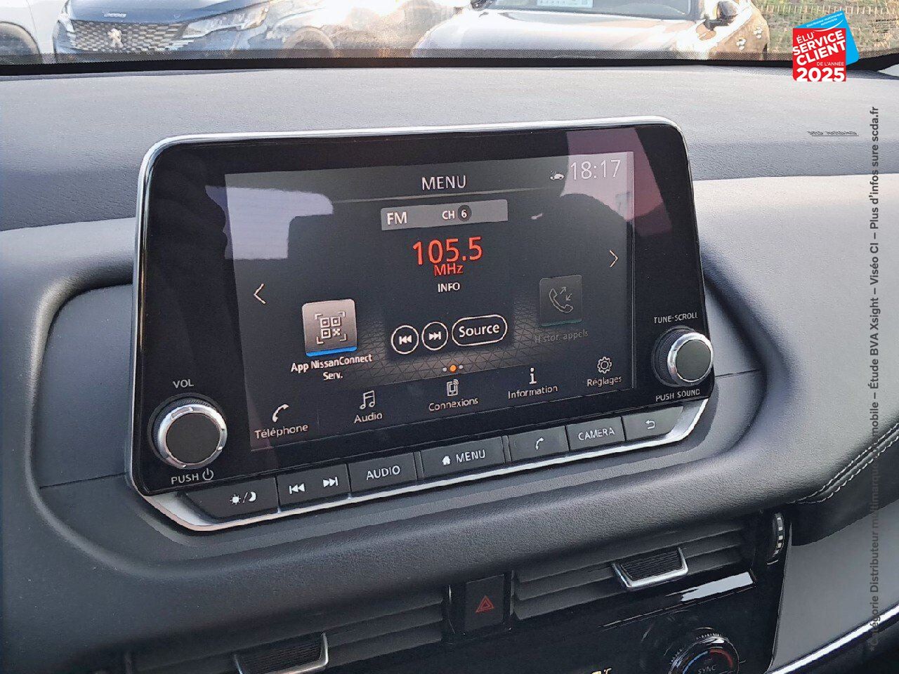 Véhicule d'occasion NISSAN QASHQAI 1.3 MILD HYBRID 140CH BUSINESS EDITION 2022 chez Toyota Metz