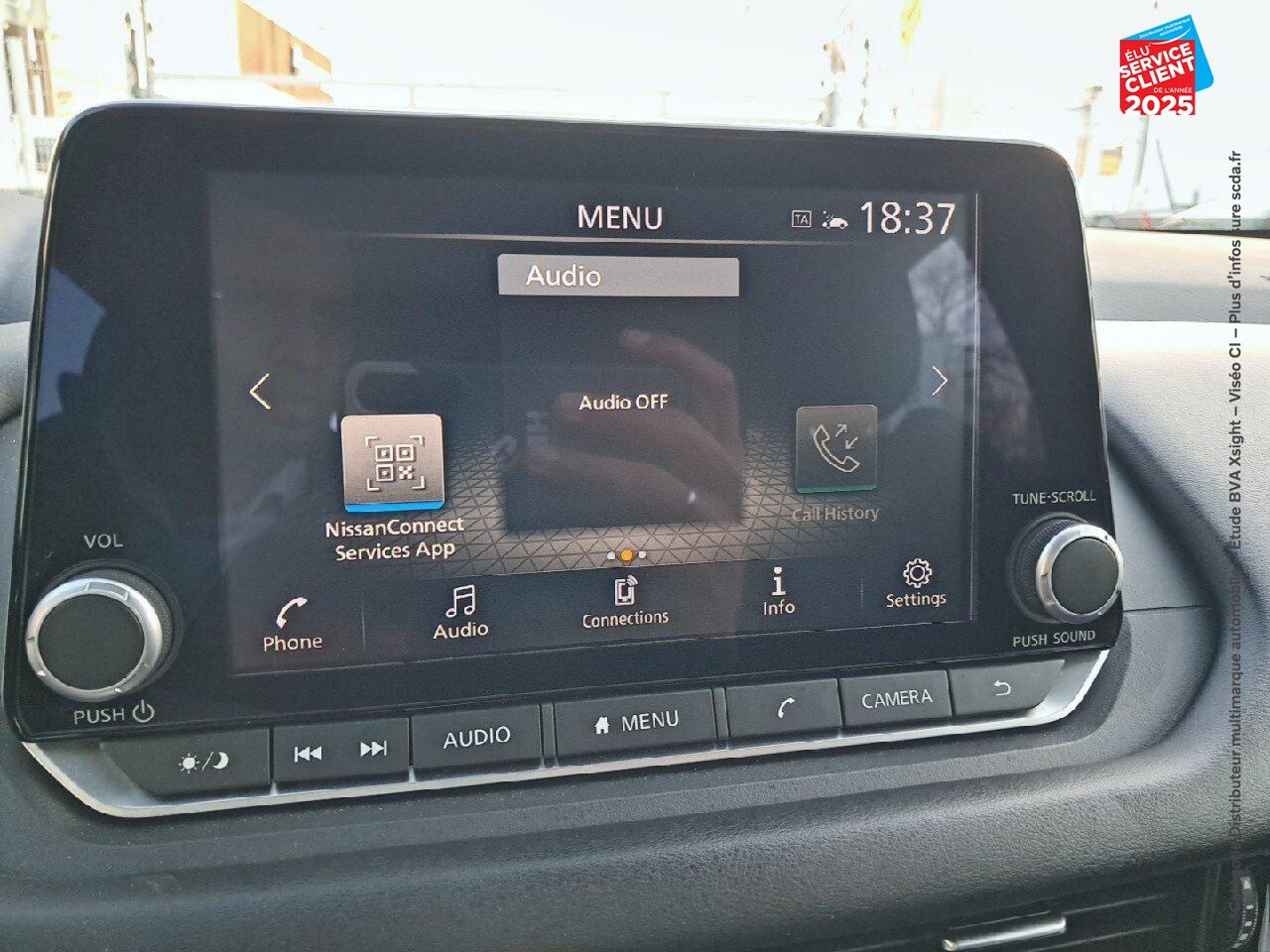 Véhicule d'occasion NISSAN QASHQAI 1.3 MILD HYBRID 140CH BUSINESS EDITION 2022 chez Nissan Montbéliard