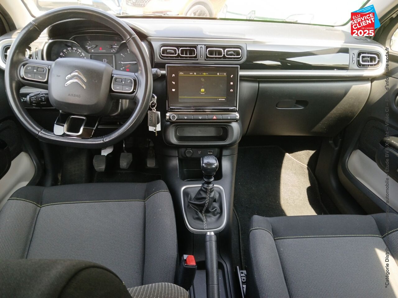 Véhicule d'occasion CITROEN C3 PURETECH 110CH SHINE SS E6.D-TEMP chez Renault Colmar