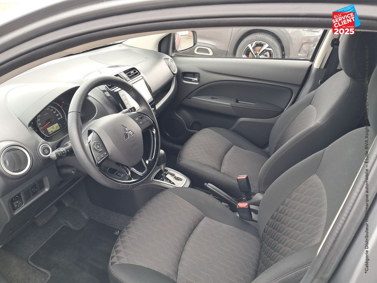Véhicule d'occasion MITSUBISHI SPACE STAR 1.2 MIVEC 80CH RED LINE EDITION CVT 2020 chez Opel Saint-Dizier