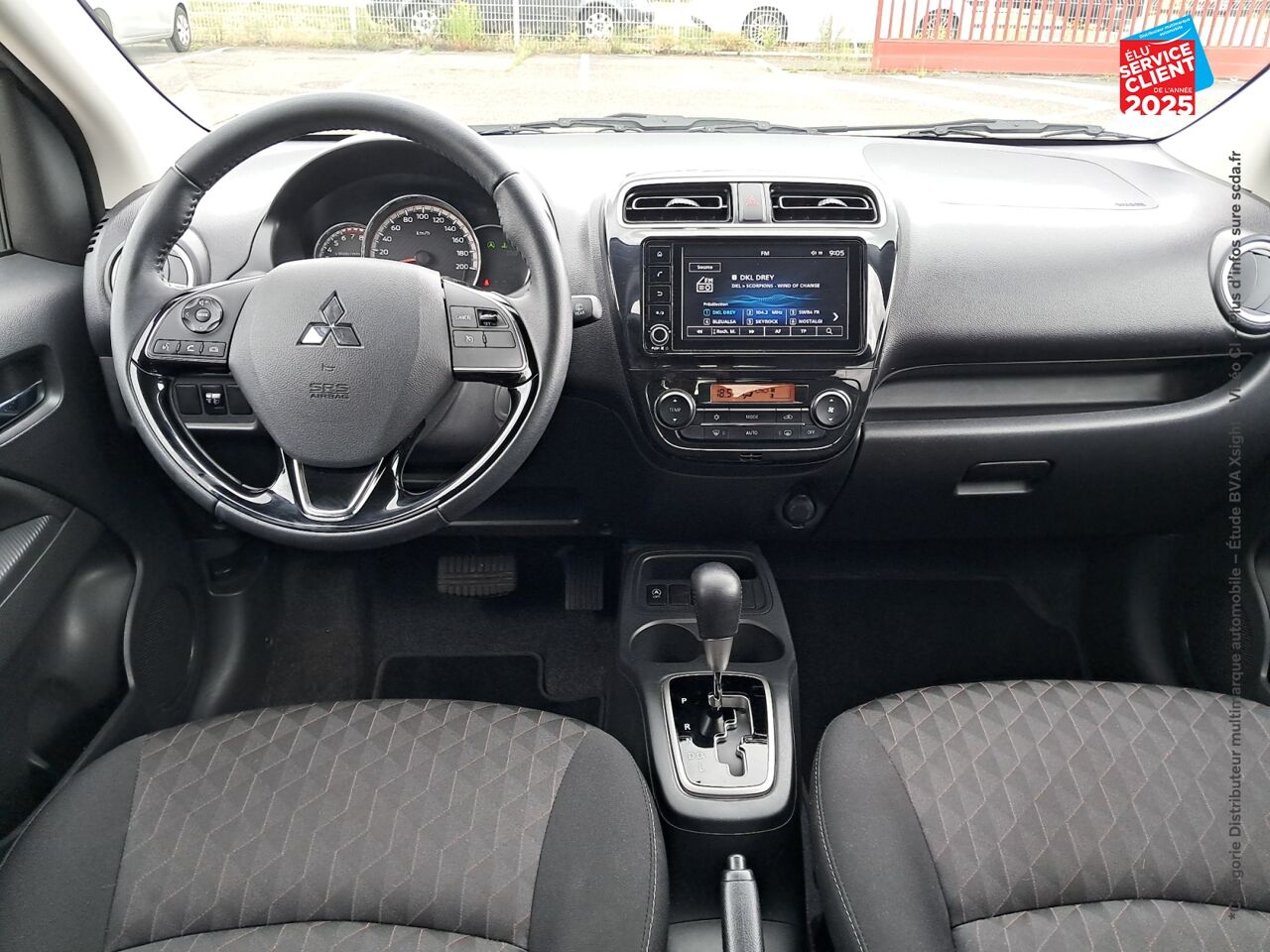 Véhicule d'occasion MITSUBISHI SPACE STAR 1.2 MIVEC 80CH RED LINE EDITION CVT 2020 chez Opel Saint-Dizier