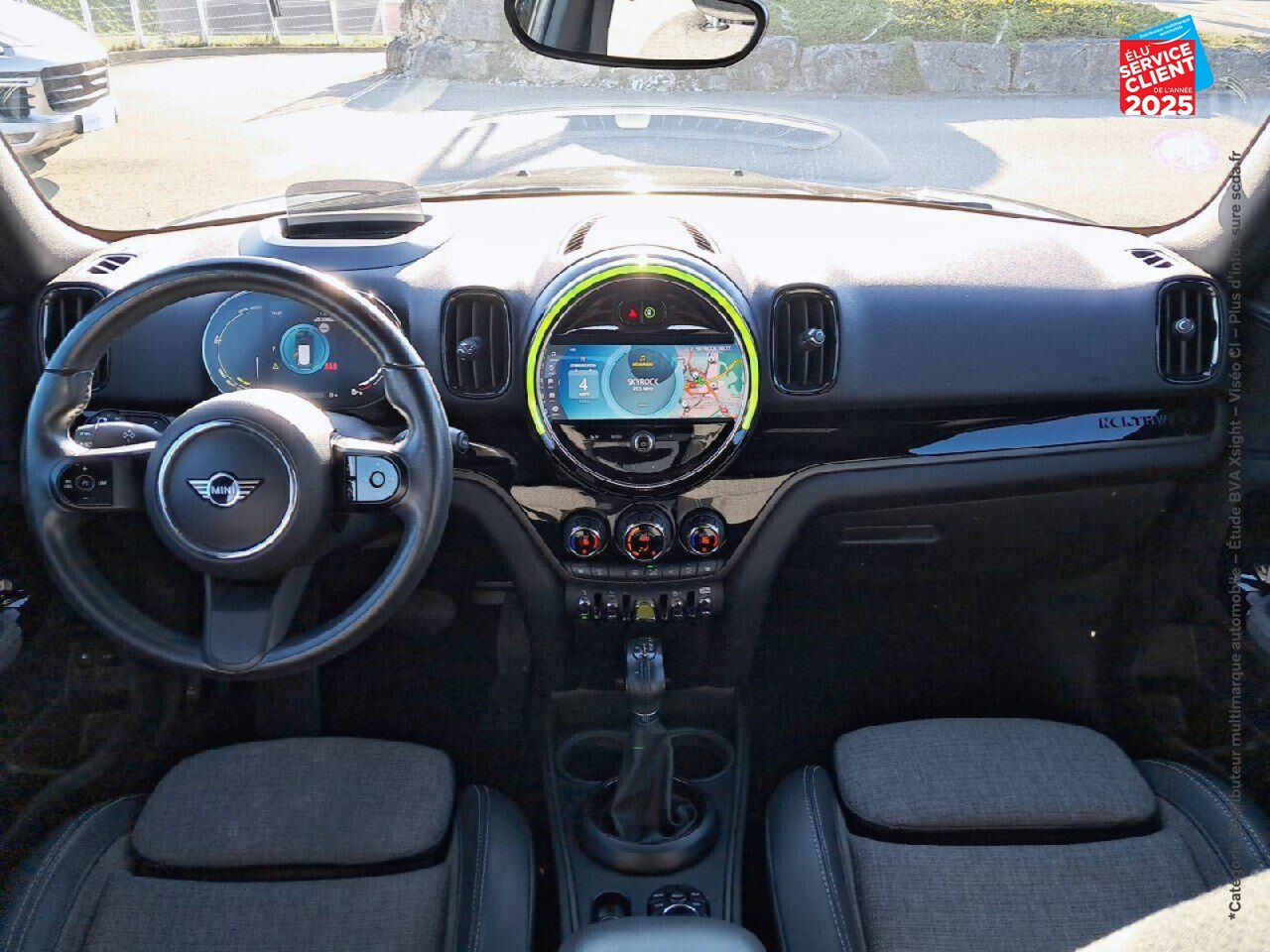 Véhicule d'occasion MINI COUNTRYMAN COOPER SE 125CH + 95CH NORTHWOOD ALL4 BVA6 TOUVRANT SIEGES CHAUF GPS CAMERA chez Renault Sélestat