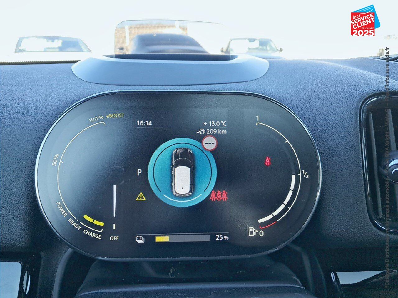 Véhicule d'occasion MINI COUNTRYMAN COOPER SE 125CH + 95CH NORTHWOOD ALL4 BVA6 TOUVRANT SIEGES CHAUF GPS CAMERA chez Renault Sélestat