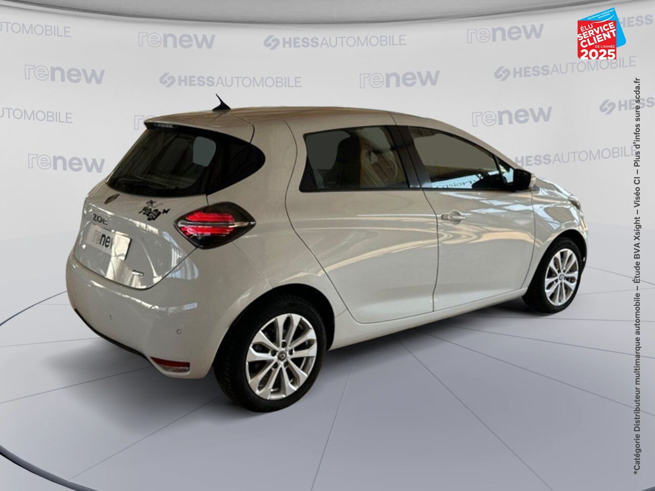 Véhicule d'occasion RENAULT ZOE E-TECH ZEN CHARGE NORMALE R110 ACHAT INTEGRAL - 21 RADAR AR chez Toyota Sarreguemines