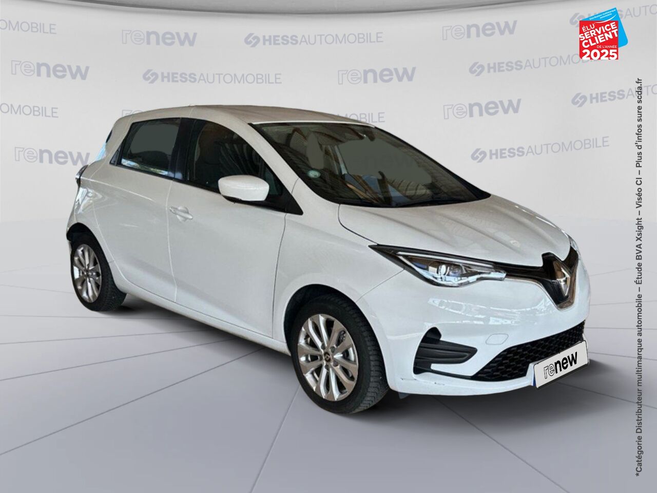 Véhicule d'occasion RENAULT ZOE E-TECH ZEN CHARGE NORMALE R110 ACHAT INTEGRAL - 21 RADAR AR chez Toyota Sarreguemines