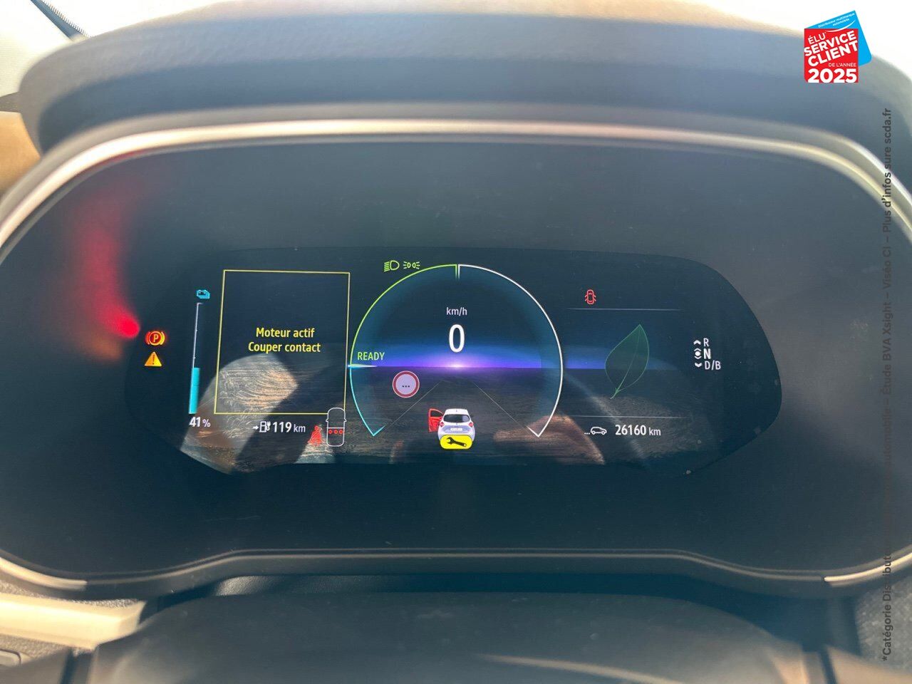 Véhicule d'occasion RENAULT ZOE E-TECH ZEN CHARGE NORMALE R110 ACHAT INTEGRAL - 21 RADAR AR chez Toyota Sarreguemines