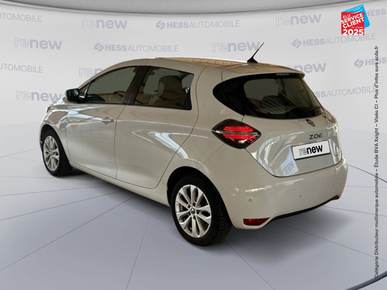 Véhicule d'occasion RENAULT ZOE E-TECH ZEN CHARGE NORMALE R110 ACHAT INTEGRAL - 21 RADAR AR chez Toyota Sarreguemines