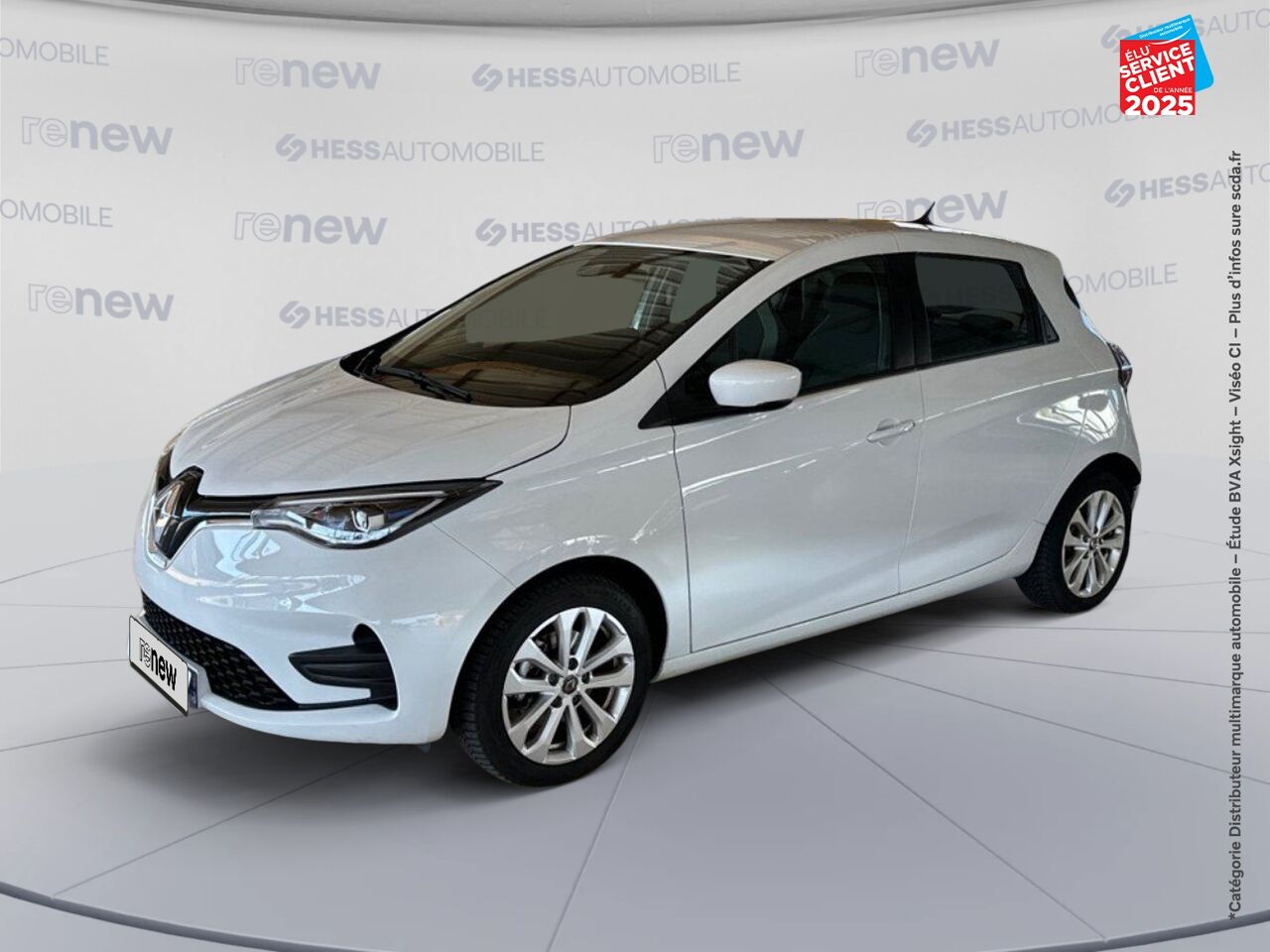 Véhicule d'occasion RENAULT ZOE E-TECH ZEN CHARGE NORMALE R110 ACHAT INTEGRAL - 21 RADAR AR chez Toyota Sarreguemines