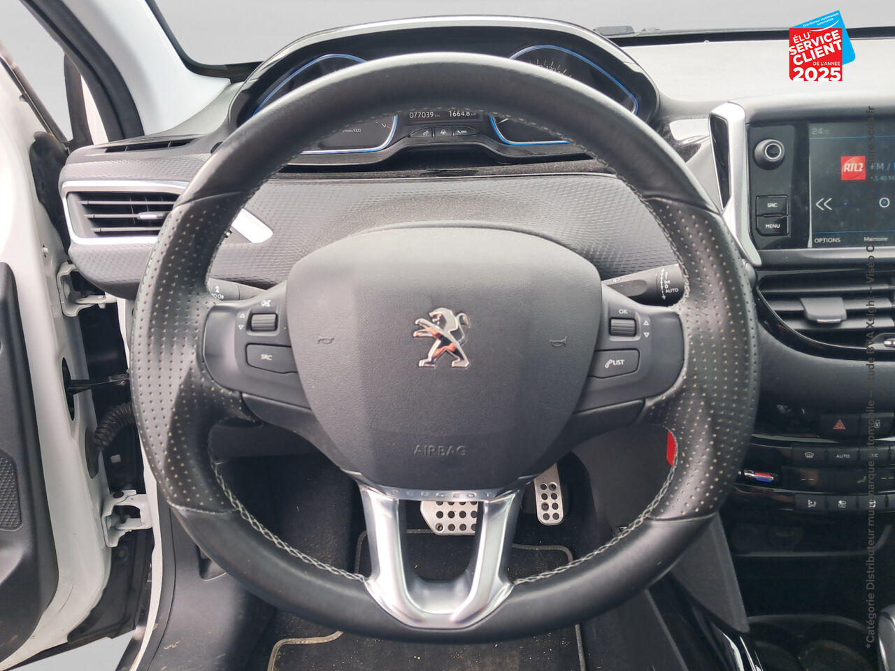 Véhicule d'occasion PEUGEOT 2008 1.2 PURETECH 110CH E6.C CROSSWAY SS EAT6 chez Dacia Montbéliard
