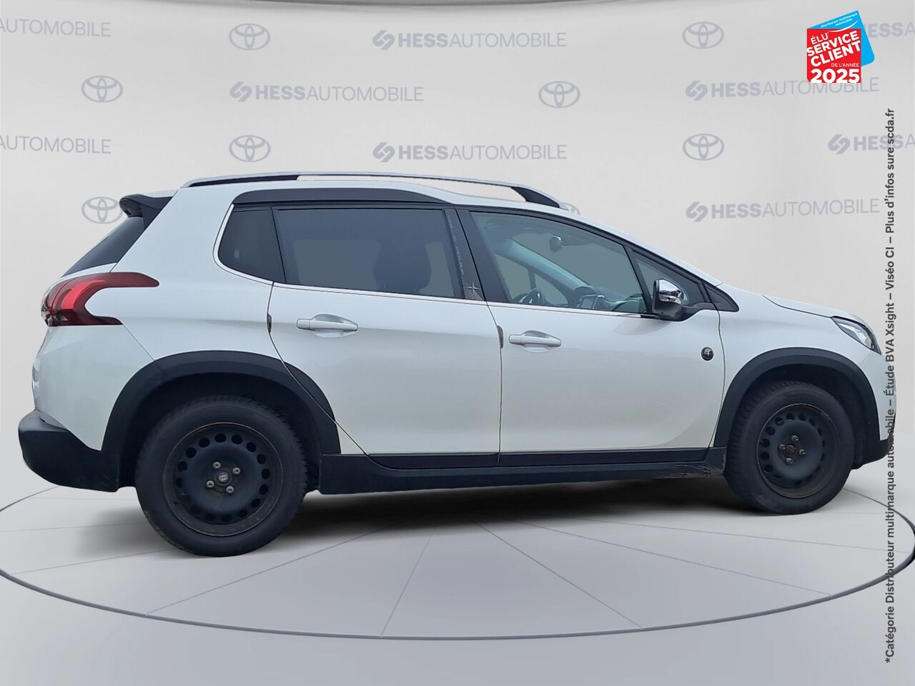 Véhicule d'occasion PEUGEOT 2008 1.2 PURETECH 110CH E6.C CROSSWAY SS EAT6 chez Dacia Montbéliard