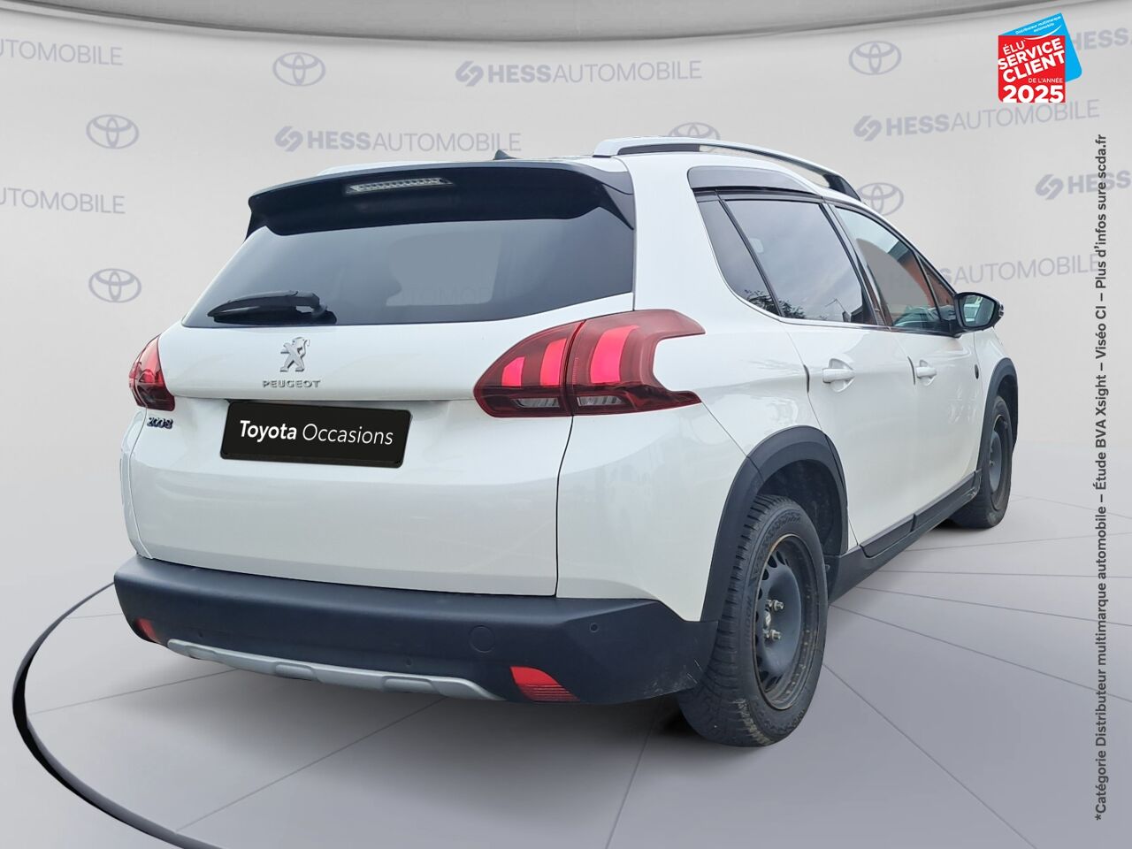 Véhicule d'occasion PEUGEOT 2008 1.2 PURETECH 110CH E6.C CROSSWAY SS EAT6 chez Dacia Montbéliard