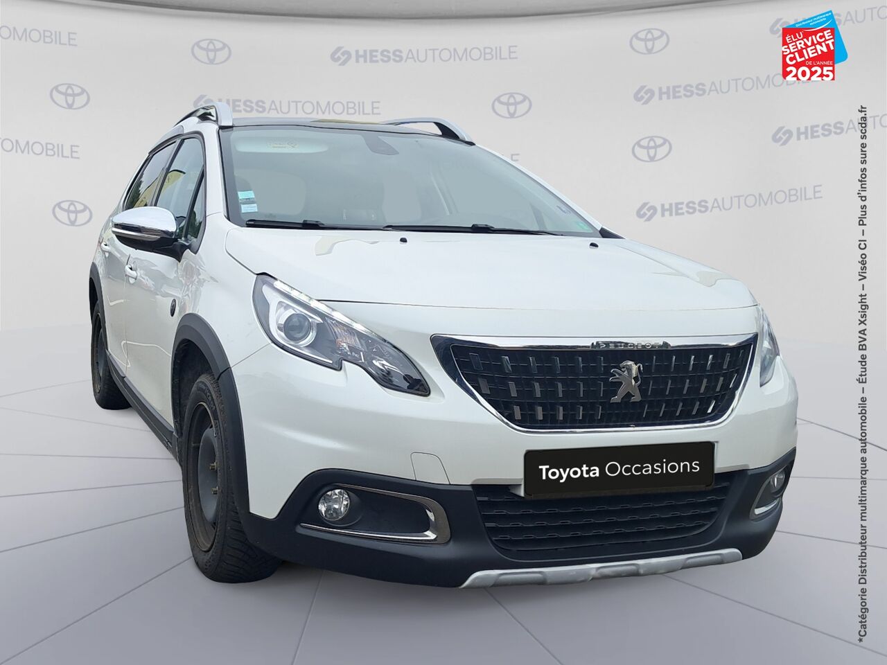 Véhicule d'occasion PEUGEOT 2008 1.2 PURETECH 110CH E6.C CROSSWAY SS EAT6 chez Dacia Montbéliard