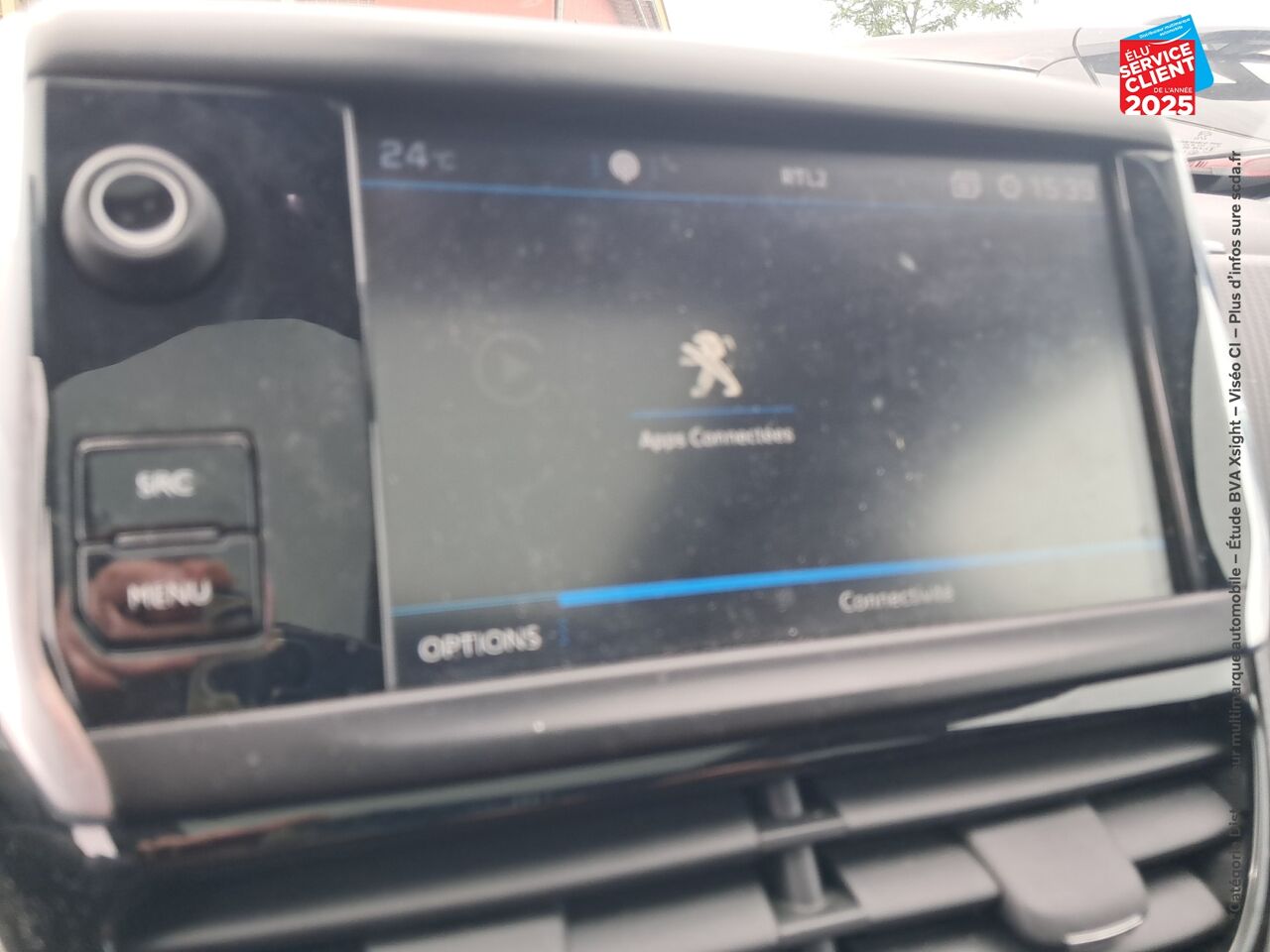 Véhicule d'occasion PEUGEOT 2008 1.2 PURETECH 110CH E6.C CROSSWAY SS EAT6 chez Dacia Montbéliard