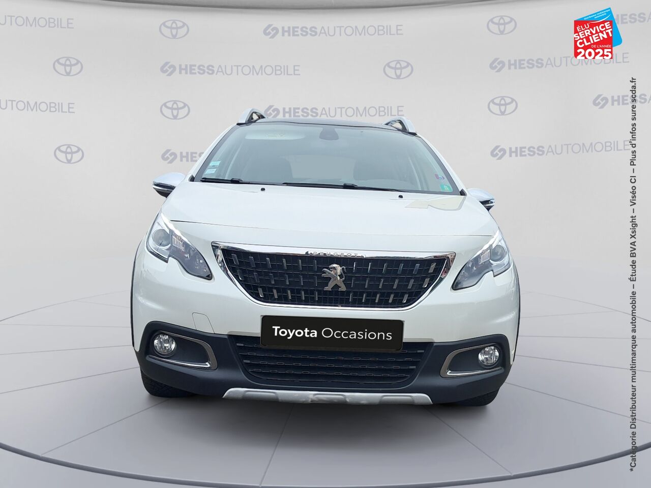 Véhicule d'occasion PEUGEOT 2008 1.2 PURETECH 110CH E6.C CROSSWAY SS EAT6 chez Dacia Montbéliard