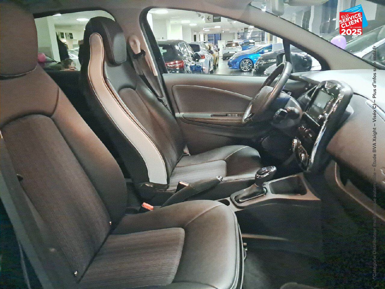 Véhicule d'occasion RENAULT ZOE ICONIC R110 MY19 chez Renault Colmar