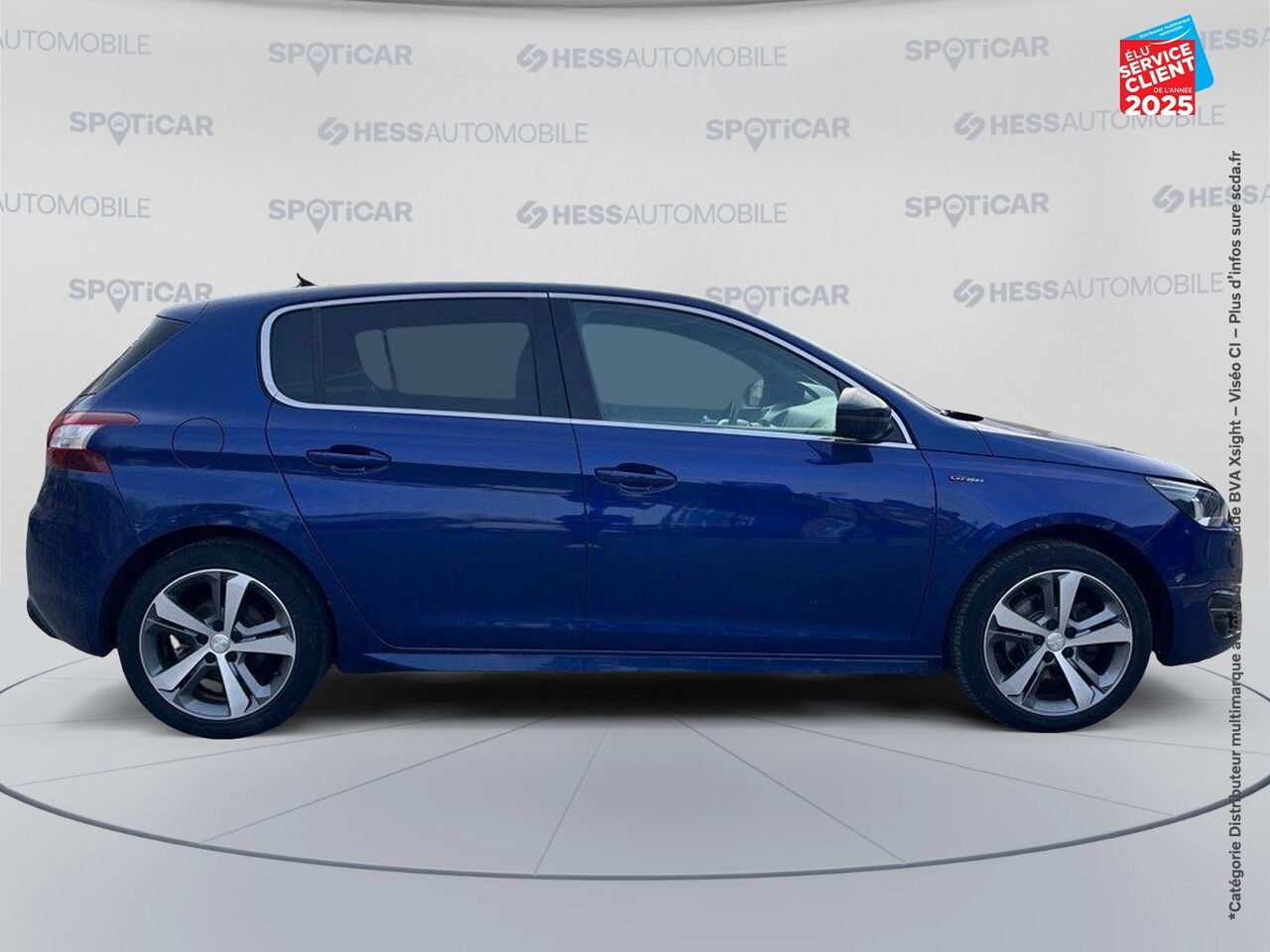 Véhicule d'occasion PEUGEOT 308 1.2 PURETECH 130CH SS GT LINE EAT6 chez Renault Saint-Louis