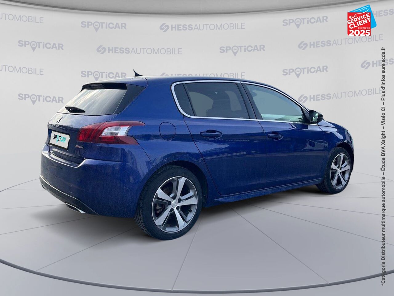 Véhicule d'occasion PEUGEOT 308 1.2 PURETECH 130CH SS GT LINE EAT6 chez Renault Saint-Louis