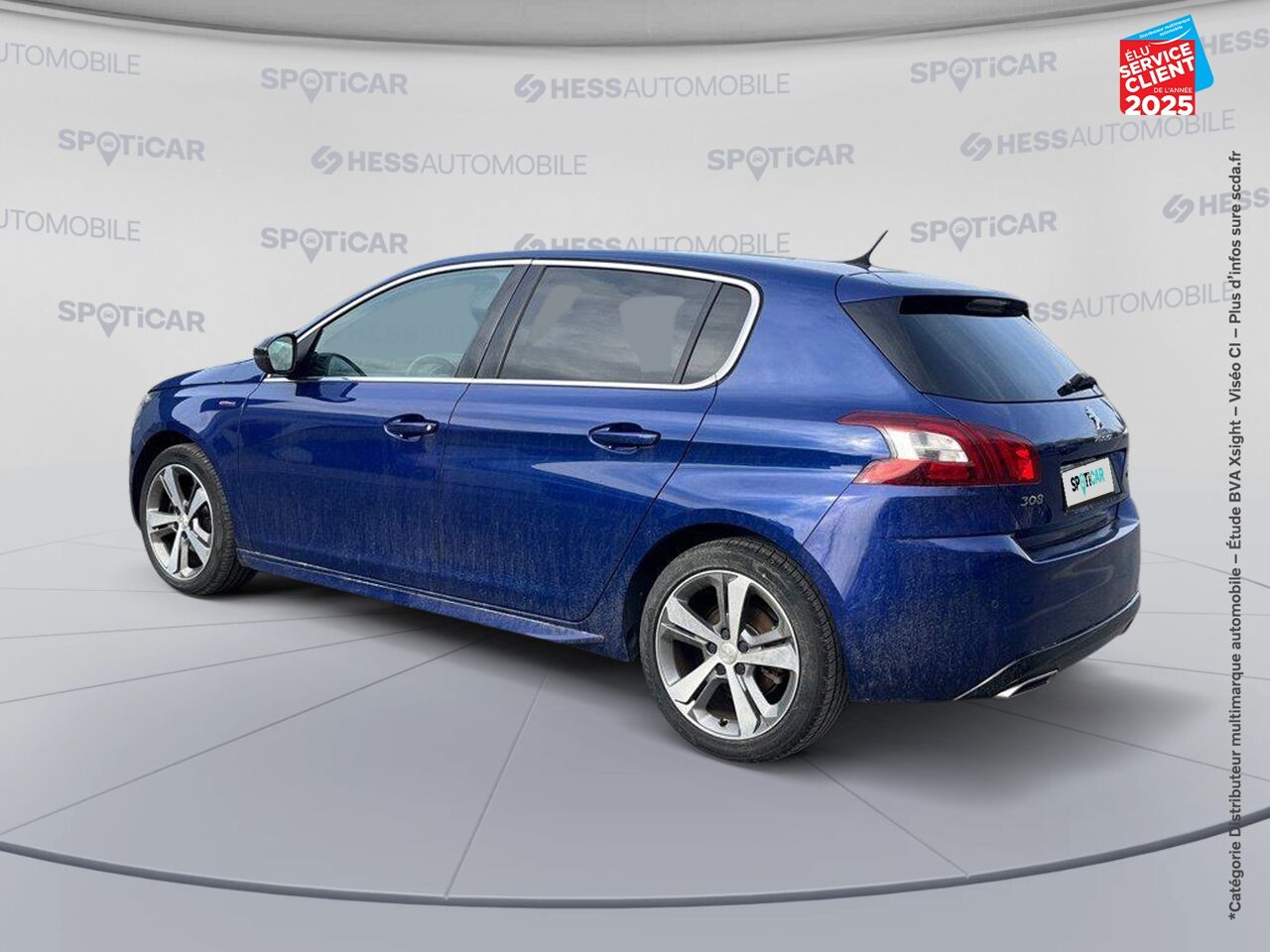 Véhicule d'occasion PEUGEOT 308 1.2 PURETECH 130CH SS GT LINE EAT6 chez Renault Saint-Louis