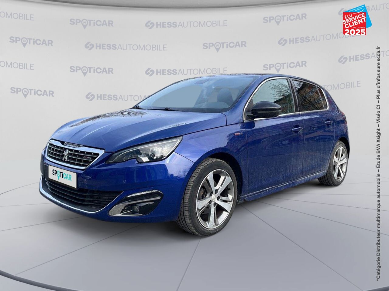 Véhicule d'occasion PEUGEOT 308 1.2 PURETECH 130CH SS GT LINE EAT6 chez Renault Saint-Louis
