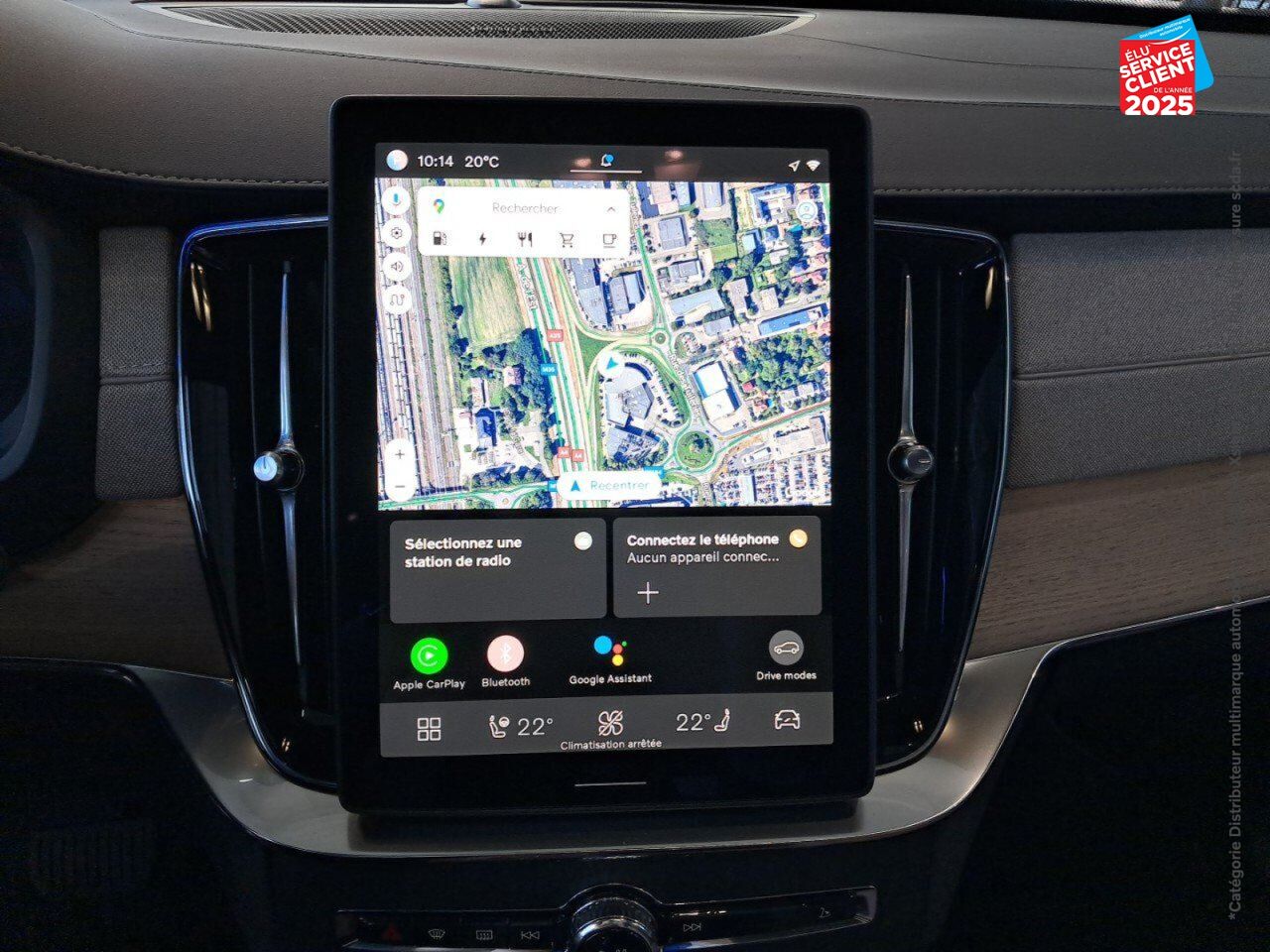 Véhicule d'occasion VOLVO XC90 T8 AWD 310 + 145CH ULTRA STYLE CHROME GEARTRONIC chez Hyundai Epernay