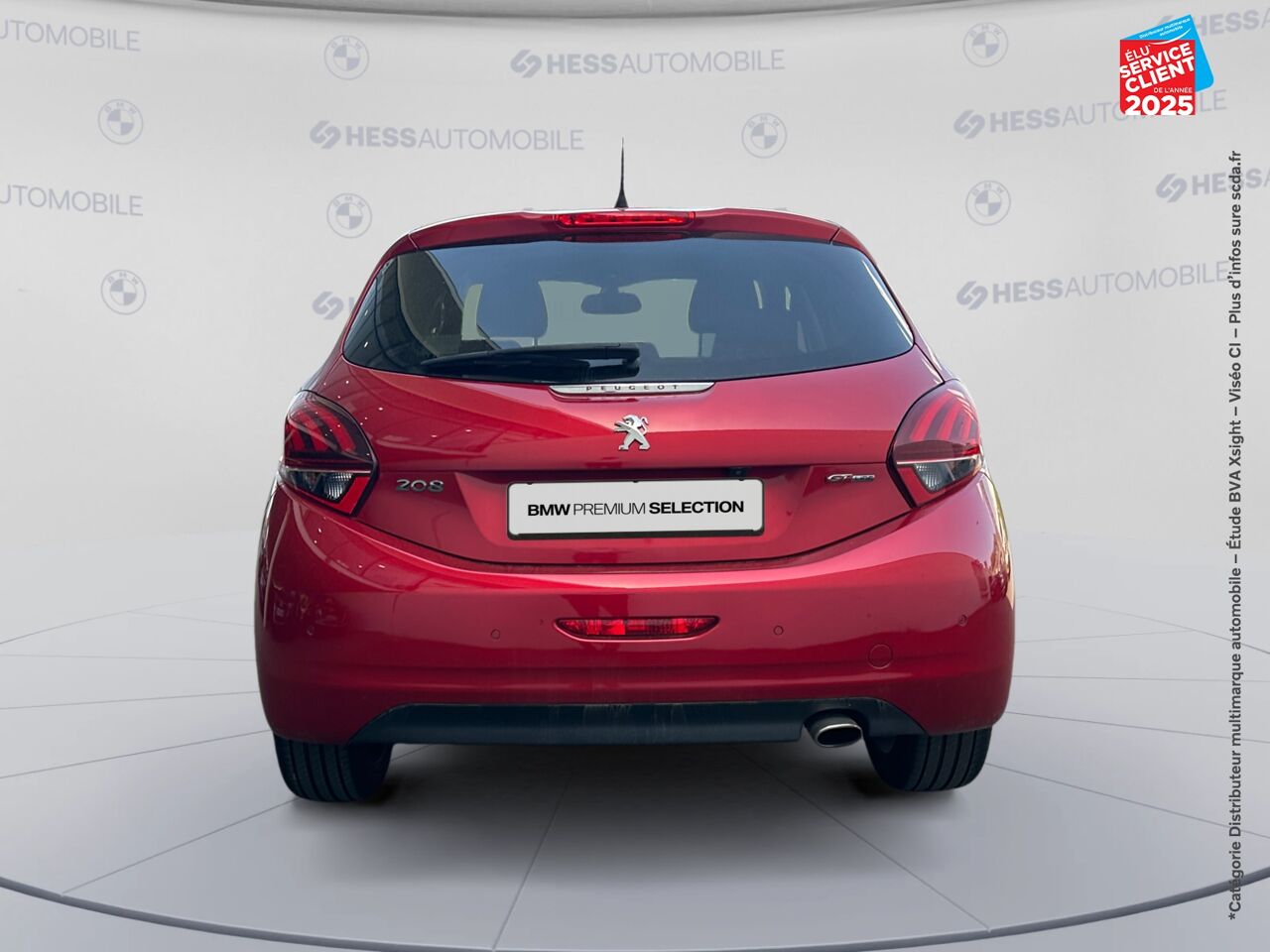 Véhicule d'occasion PEUGEOT 208 1.2 PURETECH 110CH E6.C GT LINE SS 5P chez Toyota Thionville