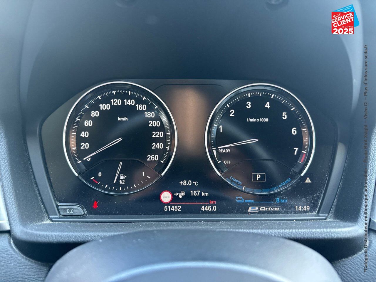 Véhicule d'occasion BMW X1 XDRIVE25EA 220CH M SPORT SIEGES CHAUF/CUIR GPS CAMERA chez Fiat Belfort