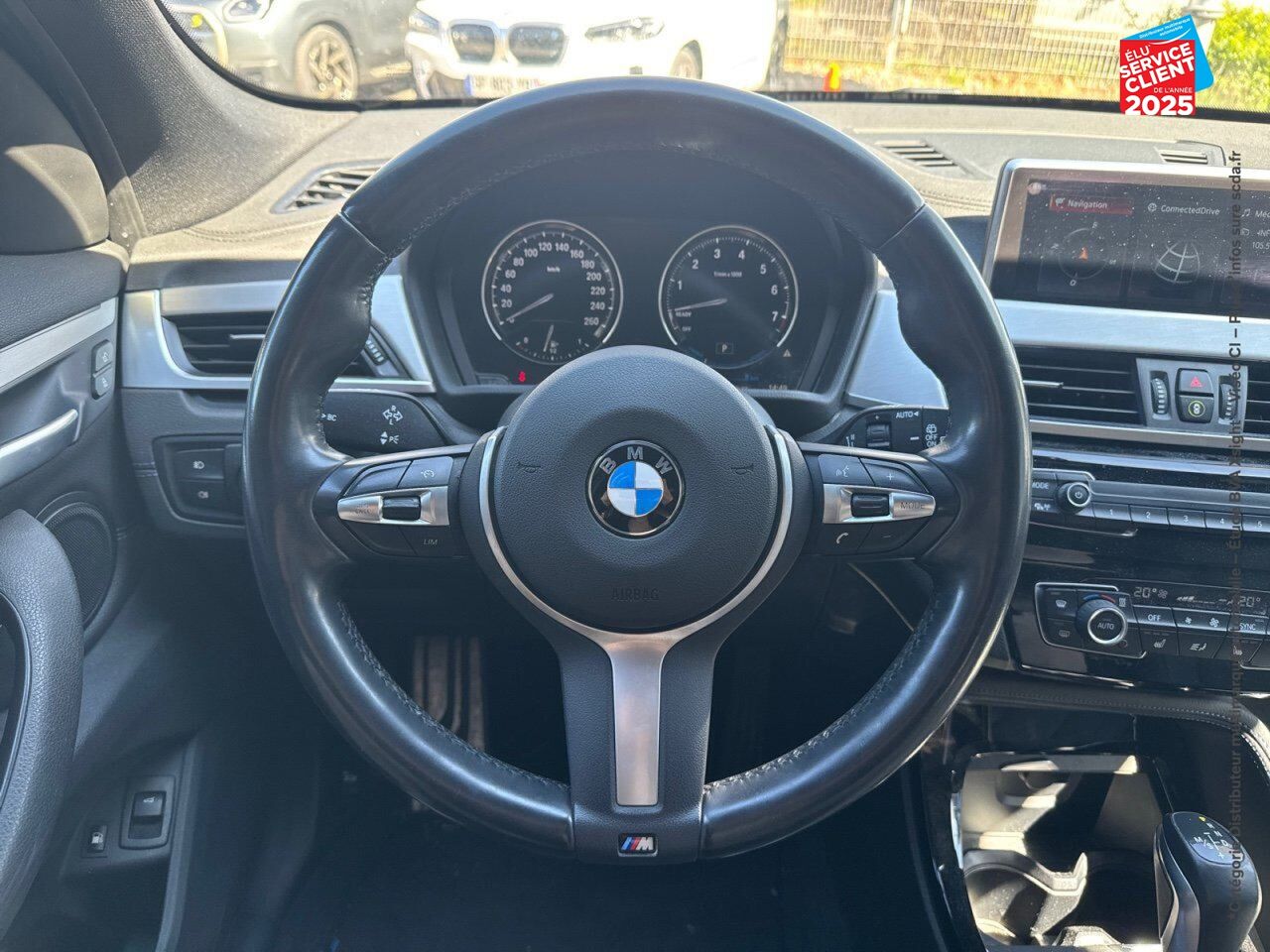 Véhicule d'occasion BMW X1 XDRIVE25EA 220CH M SPORT SIEGES CHAUF/CUIR GPS CAMERA chez Fiat Belfort