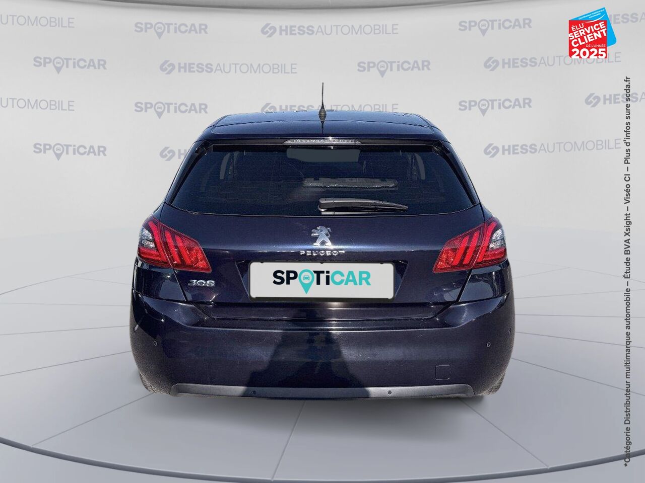Véhicule d'occasion PEUGEOT 308 1.2 PURETECH 130CH E6.3 S/S ALLURE GPS CAMERA CARPLAY chez Fiat Besançon