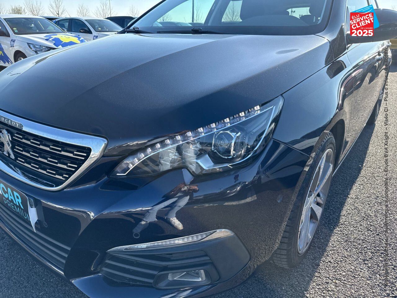 Véhicule d'occasion PEUGEOT 308 1.2 PURETECH 130CH E6.3 S/S ALLURE GPS CAMERA CARPLAY chez Fiat Besançon