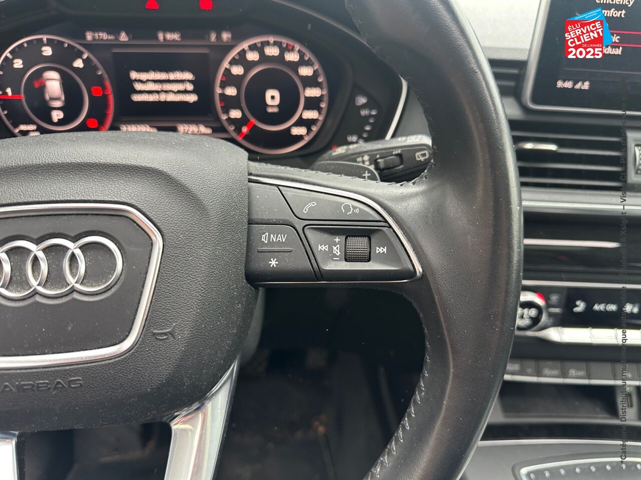 Véhicule d'occasion AUDI Q5 40 TDI 204CH AVUS QUATTRO S TRONIC 7 EURO6D-T TOUVRANT CUIR SIEGE CHAUF chez Suzuki Nancy