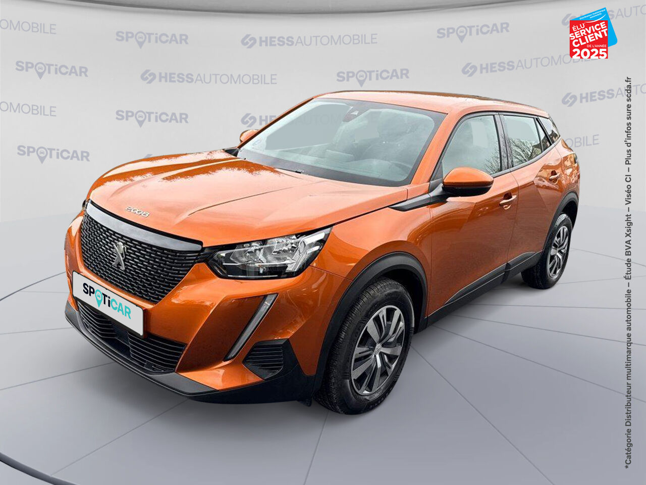 Véhicule d'occasion PEUGEOT 2008 1.2 PURETECH 100CH SS ACTIVE chez Toyota Thionville